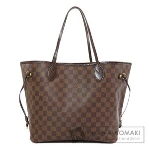 Louis Vuitton Neverfull Tote Bag Damier Canvas Brown